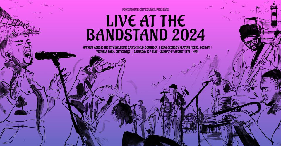 Banner for Live at the Bandstand 2024